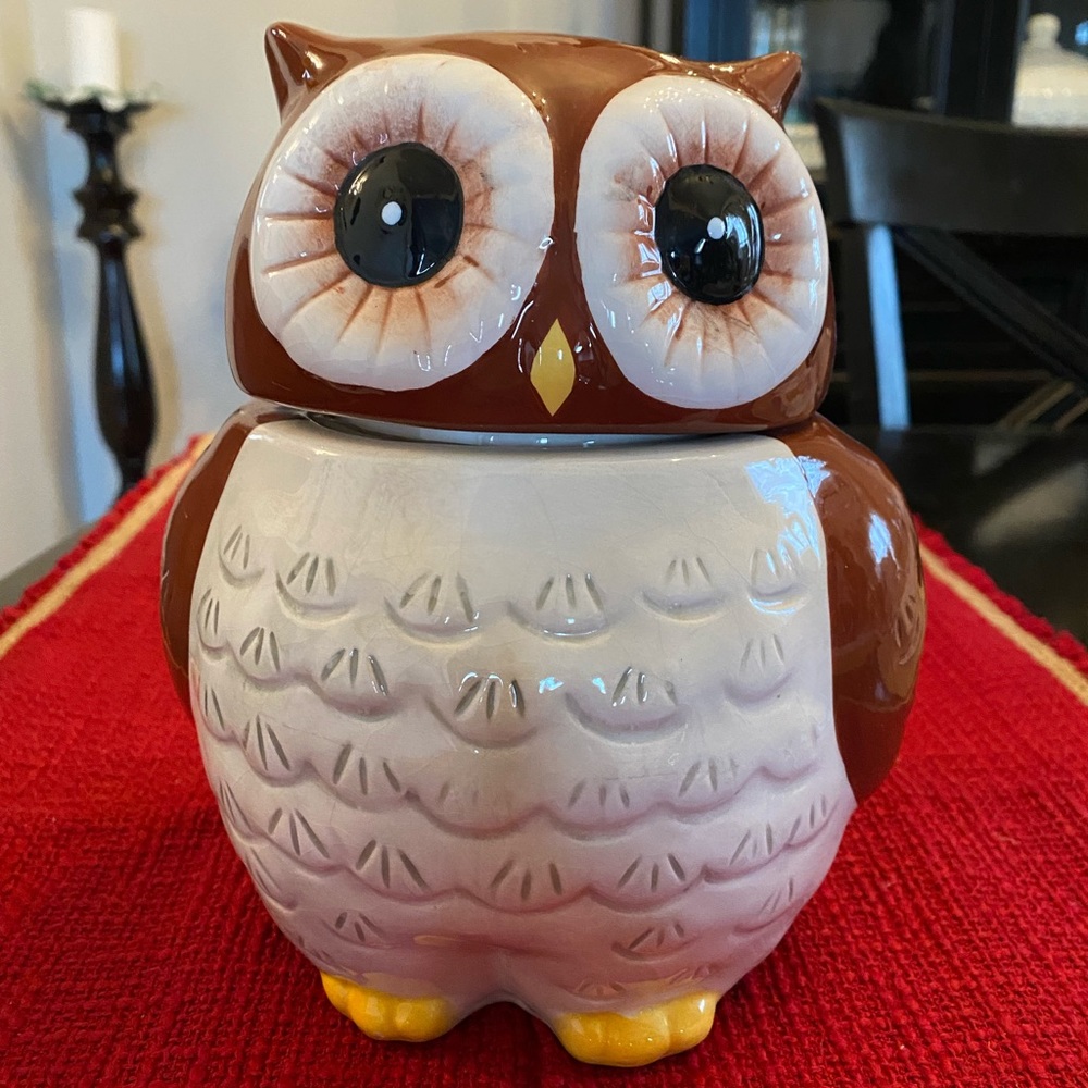 Owl Cookie Jar